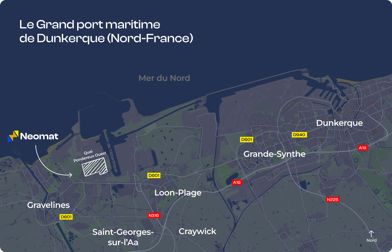 Le Grand port maritime de Dunkerque (France)